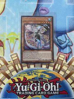 Yugioh Dracotail Faimena JUSH-EN002 Ultra Rare 1st Edition NM Card - Image 1