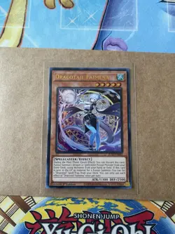 Yugioh Dracotail Faimena JUSH-EN002 Ultra Rare 1st Edition NM Card - Image 2