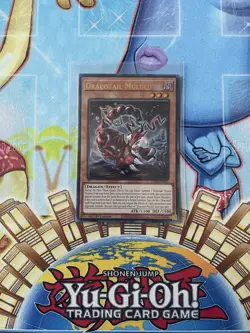 Yugioh Dragotail Mululu JUSH-EN005 Ultra Rare 1st Edition NM Card - Image 1