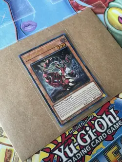 Yugioh Dragotail Mululu JUSH-EN005 Ultra Rare 1st Edition NM Card - Image 4