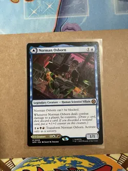 Mtg Spider-Man Norman Osborn Mythic 0039 Non Foil NM Card - Image 2