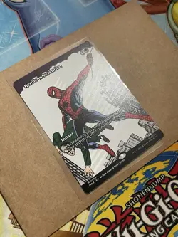 Mtg Spider-Man Heroic Intervention Mythic 0034 Borderless Non Foil NM Card - Image 4