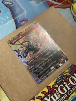 Mtg Spider-Man Spider Punk Rare 0207 Rare Borderless NM Card - Image 4