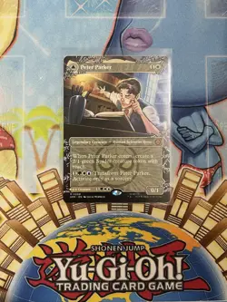 Mtg Spider-Man Peter Parker Mythic Non Foil 0208 Borderless NM Card - Image 1