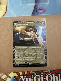 Mtg Spider-Man Peter Parker Mythic Non Foil 0208 Borderless NM Card - Image 2