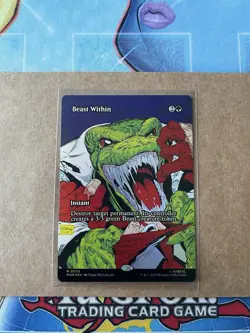 Mtg Spider-Man Beast Within Mythic 0033 Borderless Foil NM Card - Image 2