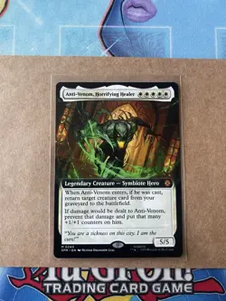 Mtg Spider-Man Anti-Venom Horrifying Healer Mythic 0244 Extended Art NM Card - Image 2