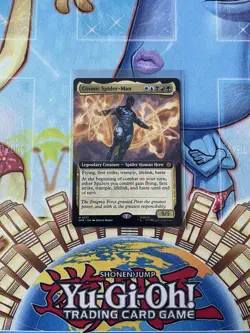 Mtg Spider-Man Cosmic Spider-Man Mythic 0271 Extended Art Non Foil NM Card - Image 1