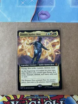 Mtg Spider-Man Cosmic Spider-Man Mythic 0271 Extended Art Non Foil NM Card - Image 2