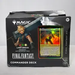 Magic The Gathering Final Fantasy VII Commander Deck MTG Limit Break NEW - Image 1