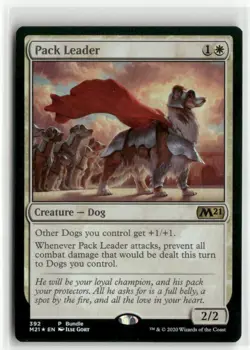 Pack Leader M21 FOIL Promo MTG MN - Image 1