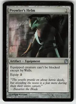 Prowler's Helm U Theros 219 MTG - Image 1