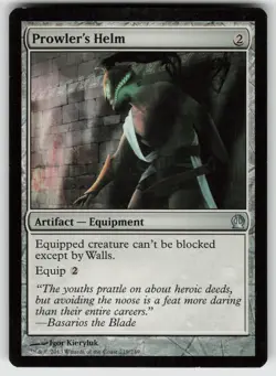 Prowler's Helm U Theros 219 MTG - Image 1