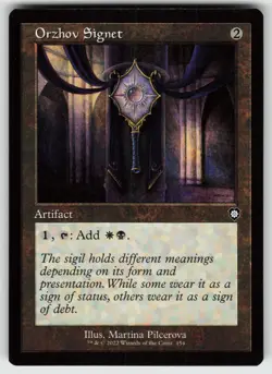Orzhov Signet C Commander Legends: Battle for Baldur's Gate 867 MTG - Image 1