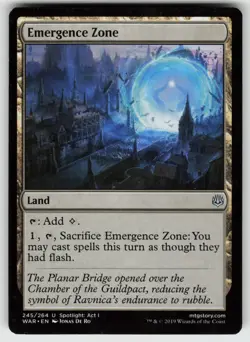 Emergence Zone U War of the Spark 245 MTG - Image 1