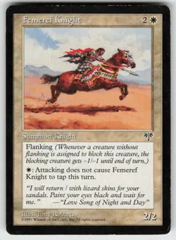Femeref Knight C Mirage MTG - Image 1