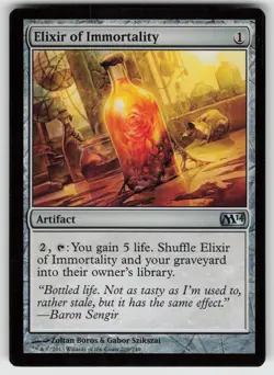 Elixir of Immortality U Magic 2014 (M14) 209 MTG - Image 1