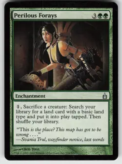 Perilous Forays U Ravnica: City of Guilds 176 MTG - Image 1