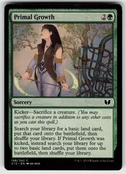 Primal Growth C Commander 2015 198 MTG - Image 1