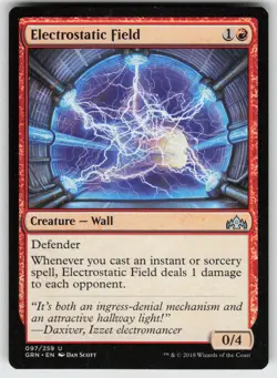 Electrostatic Field U Guilds of Ravnica 97 MTG - Image 1