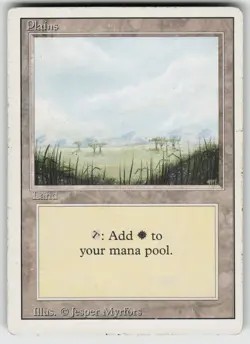 Plains (A) L Revised Edition 293 MTG - Image 1