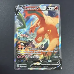 Pokemon TCG SWSH09 Brilliant Stars Charizard V Alternate Full Art 154/172 - Image 1