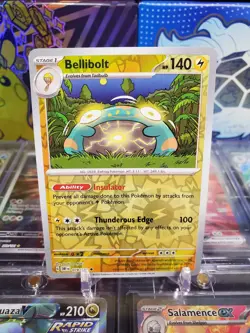 Bellibolt 078/197 Reverse Holo Uncommon Pokemon TCG S&V Obsidian Flames - Image 1