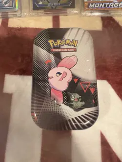 Pokemon TCG Scarlet And Violet Black Bolt And White Flair Unova Mini Tin Sealed - Image 1