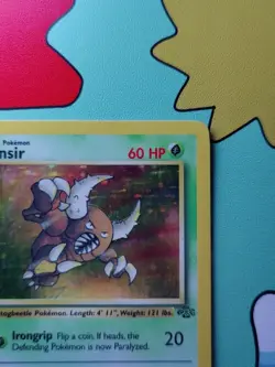 Pinsir 9/64 Jungle HOLO RARE Unlimited Very LP WOTC Pokemon - Image 2