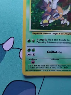 Pinsir 9/64 Jungle HOLO RARE Unlimited Very LP WOTC Pokemon - Image 4
