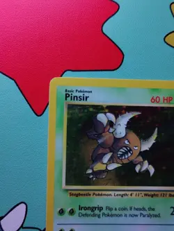 Pinsir 9/64 Jungle HOLO RARE Unlimited Very LP WOTC Pokemon - Image 5
