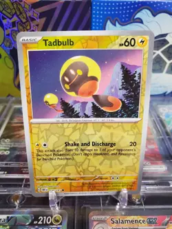 Tadbulb 076/197 Reverse Holo Common Pokemon TCG S&V Obsidian Flames - Image 1