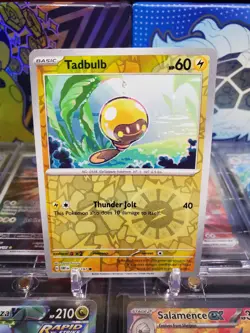 Tadbulb 075/197 Reverse Holo Common Pokemon TCG S&V Obsidian Flames - Image 1