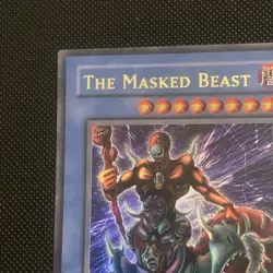 YuGiOh Labyrinth of Nightmare The Masked Beast 1st Edition #LON-001 - Image 3