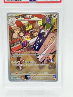 PSA 10 GEM MINT Archaludon Illustration Rare 155/142 Stellar Crown Pokemon Card - Image 2