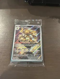 Alakazam MEP 009 Mega Evolution Sealed Pokemon Black Star Promo Card w/Dividers - Image 2