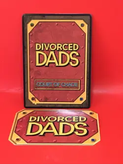 V1 MISPRINT DIVORCED DADS COURT OF CHAOS Knee Brace - Beast Card HOLO - Image 2