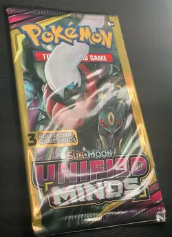 Pokemon Sun & Moon Unified Minds | 3 Card Mini Booster Pack - Image 2