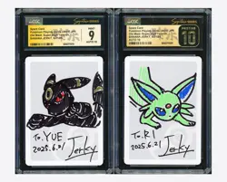 Pokemon CGC9&10 AUTO10*2 Spare Card Banana Jerky Signed 2023 Old Maid Japanese - Image 1