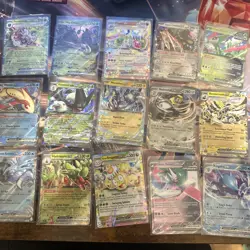 English Pokemon Double Rare EX Bulk Card Lot (72)Scarlet & Violet Era Near Mint - Image 1