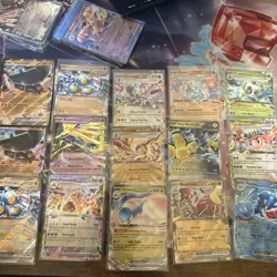 English Pokemon Double Rare EX Bulk Card Lot (72)Scarlet & Violet Era Near Mint - Image 3