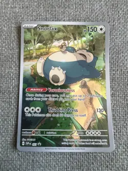 Pokemon TCG - Snorlax SVP 051 Black Star Promo (151 ETB Promo Card) - #19 - Image 1