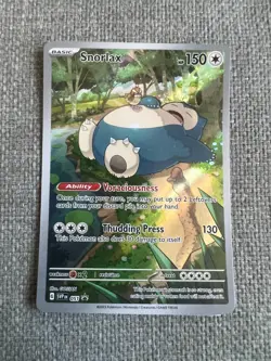 Pokemon TCG - Snorlax SVP 051 Black Star Promo (151 ETB Promo Card) - #16 - Image 1