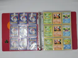 Pokemon Binder Collection Vintage Lot of 300 Cards WoTC (Base Shadowless) - Image 1