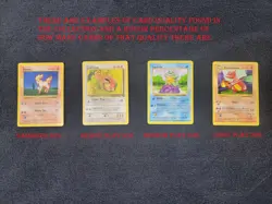 Pokemon Binder Collection Vintage Lot of 300 Cards WoTC (Base Shadowless) - Image 3