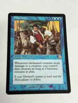 Magic the Gathering Charisma Mercadian Masques NM - Image 2