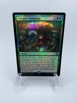 Selvala's Stampede - Conspiracy: Take the Crown - Foil Rare - MTG - Magic - LP - Image 1