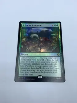 Selvala's Stampede - Conspiracy: Take the Crown - Foil Rare - MTG - Magic - LP - Image 2