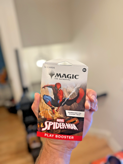 MTG: Magic The Gathering Marvel Spider-Man Play Sleeved Booster Pack - Image 1