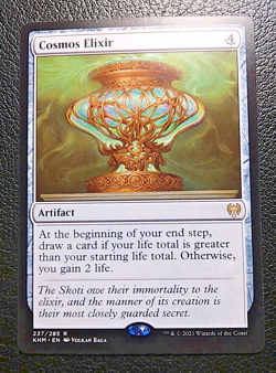 MTG, Cosmos Elixir 237/285, Kaldheim NM, Regular Rare - Image 1